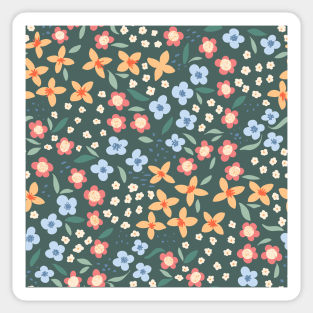 Little Wild Flower Patches Sticker